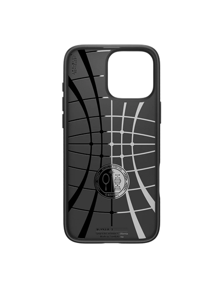 Чехол Spigen iPhone 16 Pro Max Liquid Air, Матовый черный Чехол Spigen iPhone 16 Pro Max Liquid Air, Матовый черный