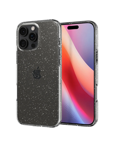 Husă Spigen iPhone 16 Pro Liquid Crystal, Cristal cu sclipici