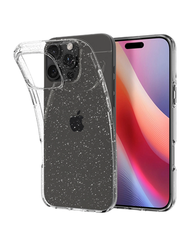 Чехол Spigen iPhone 16 Pro Liquid Crystal, Блестящий Кристалл