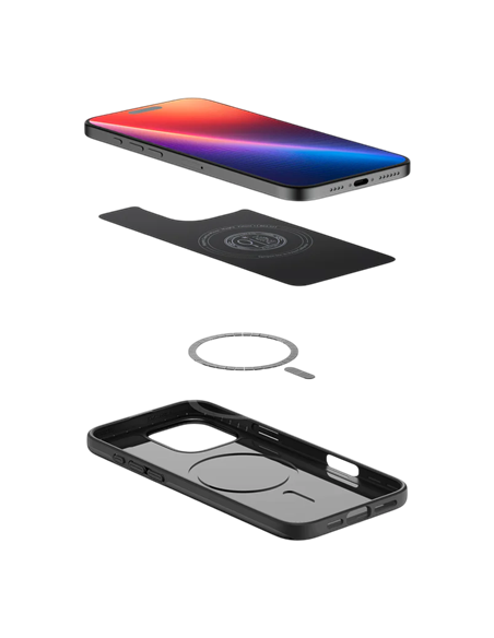 Husă Spigen iPhone 16 Pro Max Thin Fit Mag, Negru Husă Spigen iPhone 16 Pro Max Thin Fit Mag, Negru