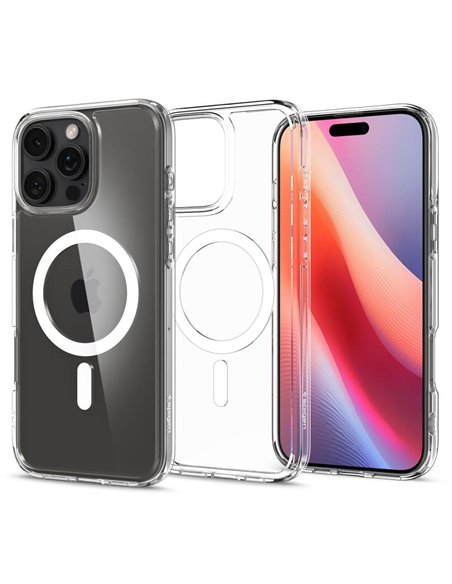 Husă Spigen iPhone 16 Pro Max, Ultra Hybrid Mag, Alb