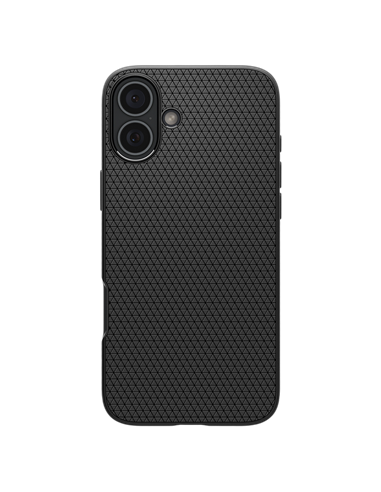 Чехол Spigen iPhone 16 Plus Liquid Air, Матовый черный