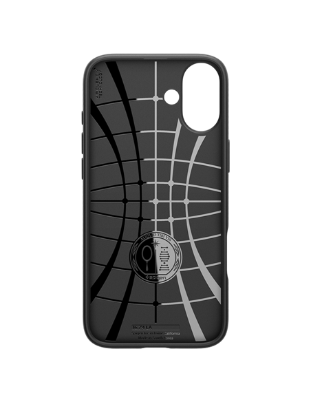 Husă Spigen iPhone 16 Plus Liquid Air, Negru mat Husă Spigen iPhone 16 Plus Liquid Air, Negru mat