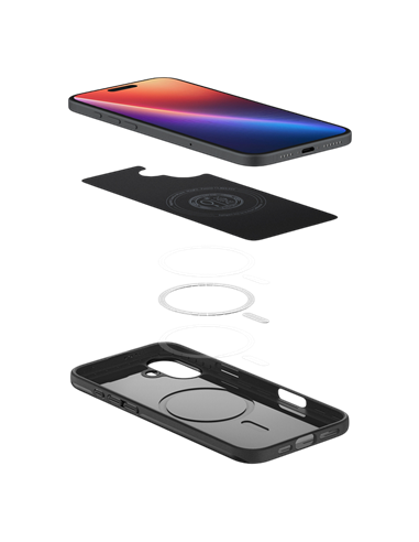 Husă Spigen iPhone 16 Plus Thin Fit Mag, Negru