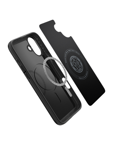 Чехол Spigen iPhone 16 Plus Thin Fit Mag, Чёрный