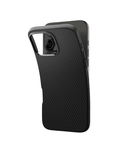Husă Spigen iPhone 16 Pro Liquid Air, Negru mat