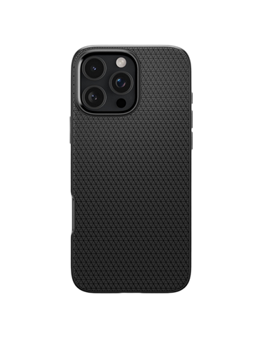 Husă Spigen iPhone 16 Pro Liquid Air, Negru mat