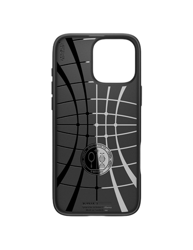 Husă Spigen iPhone 16 Pro Liquid Air, Negru mat