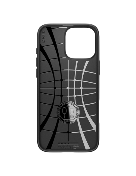 Husă Spigen iPhone 16 Pro Liquid Air, Negru mat Husă Spigen iPhone 16 Pro Liquid Air, Negru mat