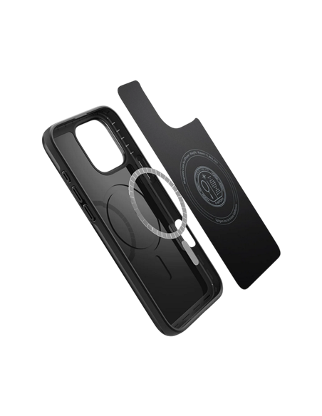 Husă Spigen iPhone 16 Pro Thin Fit Mag Magsafe, Negru Husă Spigen iPhone 16 Pro Thin Fit Mag Magsafe, Negru