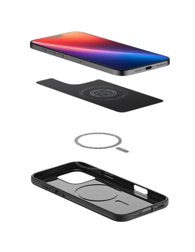 Чехол Spigen iPhone 16 Pro Thin Fit Mag Magsafe, Чёрный