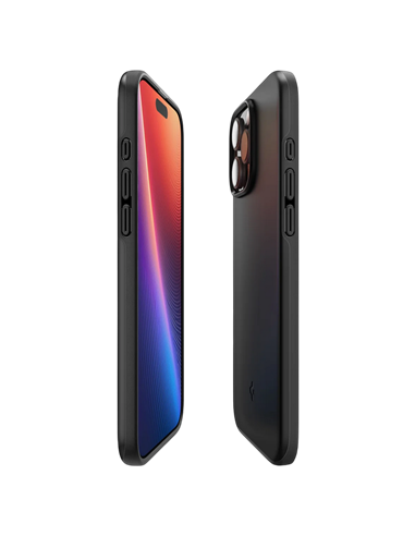 Чехол Spigen iPhone 16 Pro Thin Fit Mag Magsafe, Чёрный