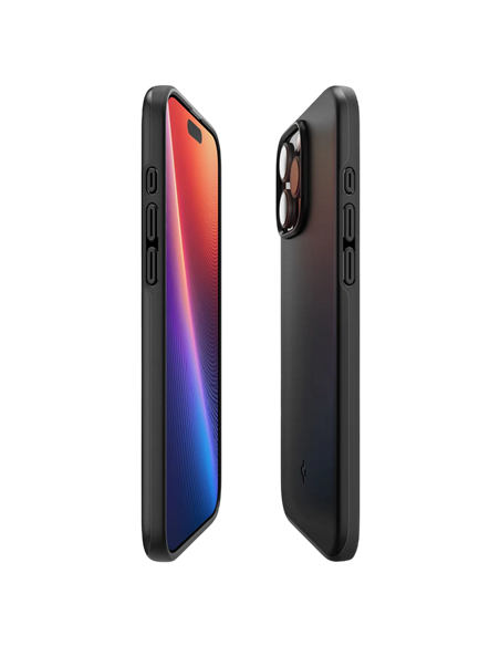 Чехол Spigen iPhone 16 Pro Thin Fit Mag Magsafe, Чёрный Чехол Spigen iPhone 16 Pro Thin Fit Mag Magsafe, Чёрный