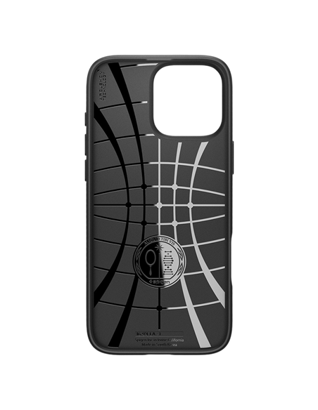 Чехол Spigen iPhone 16 Liquid Air, Матовый черный Чехол Spigen iPhone 16 Liquid Air, Матовый черный