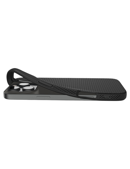 Чехол Spigen iPhone 16 Liquid Air, Матовый черный Чехол Spigen iPhone 16 Liquid Air, Матовый черный