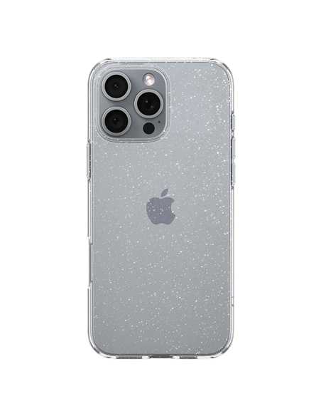Husă Spigen iPhone 16 Liquid Crystal, Cristal cu sclipici Husă Spigen iPhone 16 Liquid Crystal, Cristal cu sclipici