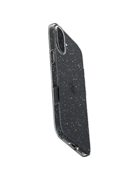 Husă Spigen iPhone 16 Liquid Crystal, Cristal cu sclipici Husă Spigen iPhone 16 Liquid Crystal, Cristal cu sclipici