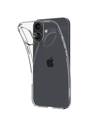 Husă Spigen iPhone 16 Liquid Crystal Mag, Clear