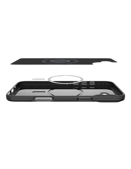 Husă Spigen iPhone 16 Thin Fit Mag Magsafe, Negru Husă Spigen iPhone 16 Thin Fit Mag Magsafe, Negru