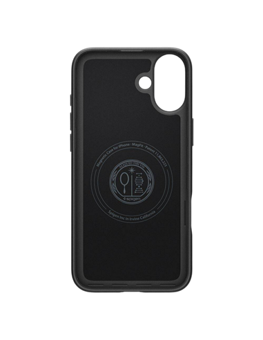 Husă Spigen iPhone 16 Thin Fit Mag Magsafe, Negru