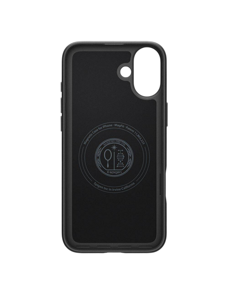 Чехол Spigen iPhone 16 Thin Fit Mag Magsafe, Чёрный Чехол Spigen iPhone 16 Thin Fit Mag Magsafe, Чёрный