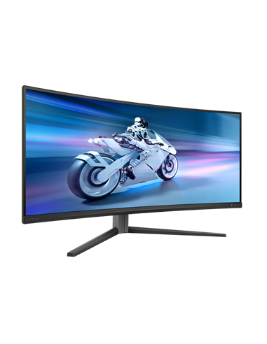 34" Игровой монитор Philips 34M2C6500, QD OLED 3440x1440 WQHD, Чёрный