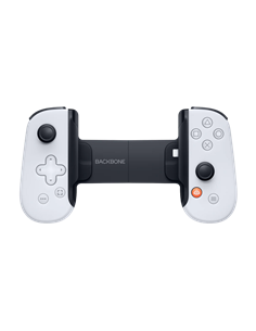 Controler de joc mobil Backbone One Lightning PlayStation Edition, Alb