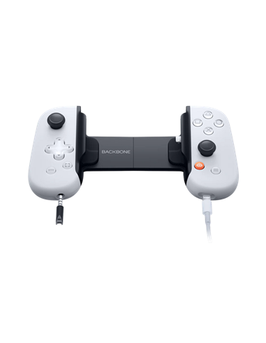 Controler de joc mobil Backbone One Lightning PlayStation Edition, Alb