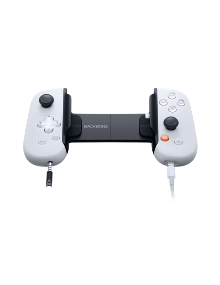 Controler de joc mobil Backbone One Lightning PlayStation Edition, Alb