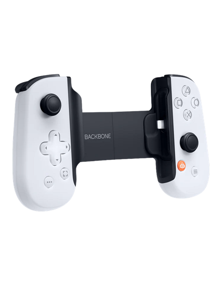 Controler de joc mobil Backbone One Lightning PlayStation Edition, Alb