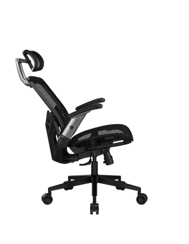 Scaun Gaming Cougar Speeder One, Plasă Respirabilă, Negru