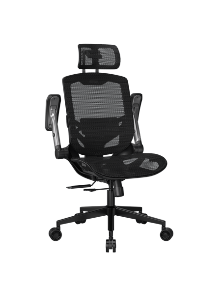 Scaun Gaming Cougar Speeder One, Plasă Respirabilă, Negru