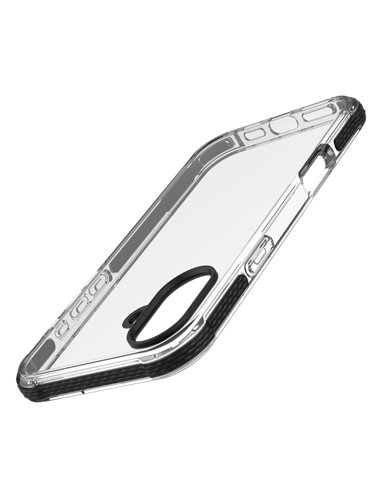 Husă Cellularline Tetra Force Strong Guard - iPhone 16 Plus, Transparent