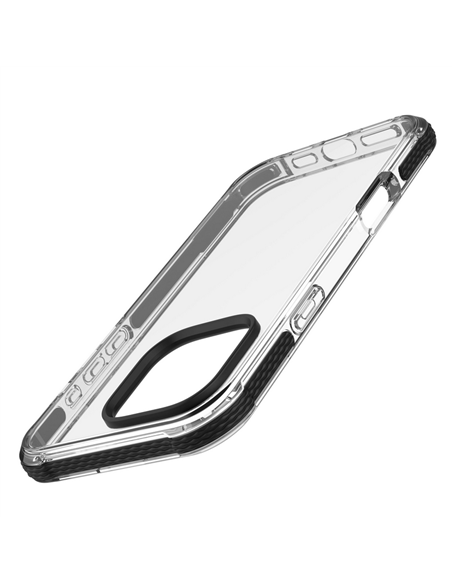 Husă Cellularline Tetra Force Strong Guard - iPhone 16 Pro Max, Transparent