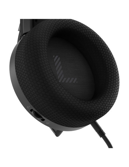 Игровая Гарнитура Lenovo Legion H210, Проводной аналоговый, Чёрный