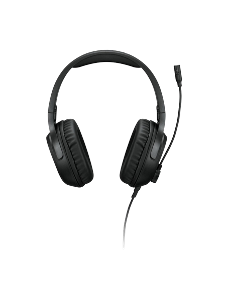Гарнитура для компьютера Lenovo H110, Проводной аналоговый, Чёрный
