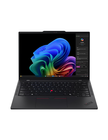 Laptop Business 14" Lenovo ThinkPad T14s Gen 6 (Snapdragon), Negru, Qualcomm Snapdragon X Elite X1E-78-100, 32GB/1024GB, Wind...