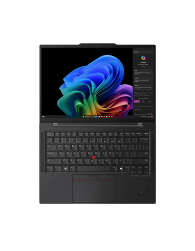 Ноутбук для бизнеса 14" Lenovo ThinkPad T14s Gen 6 (Snapdragon), Чёрный, Qualcomm Snapdragon X Elite X1E-78-100, 32Гб/1024Гб,...