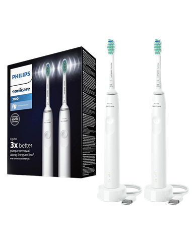 Электрическая звуковая зубная щетка Philips HX3675/13, Белый