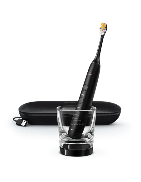 Электрическая звуковая зубная щетка Philips HX9911/17, Чёрный