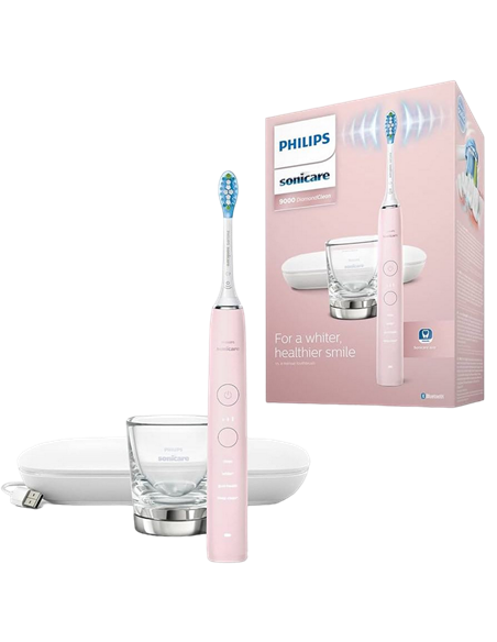 Электрическая звуковая зубная щетка Philips HX9911/21, Розовый