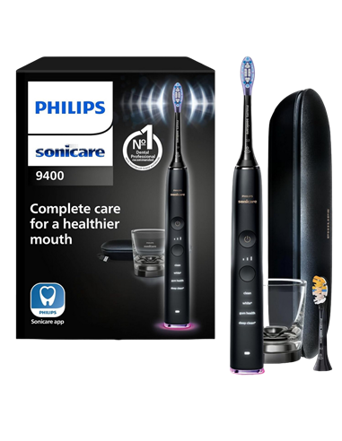 Электрическая звуковая зубная щетка Philips HX9917/89, Чёрный