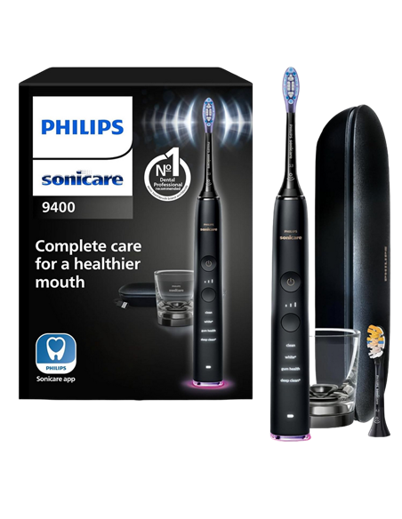 Электрическая звуковая зубная щетка Philips HX9917/89, Чёрный