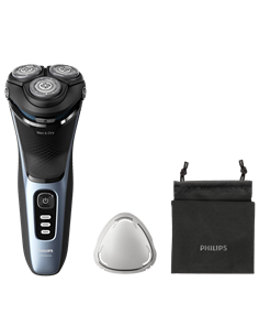 Электробритва мужская Philips S3243/12, Синий | Чёрный