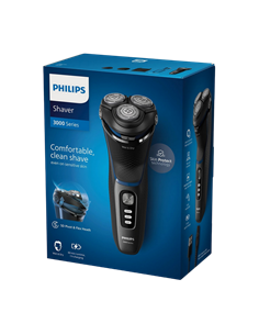 Aparat de ras electric Philips S3344/13, Negru 2