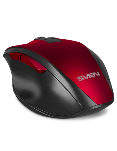 Mouse Wireless SVEN RX-525SW, Negru | Roșu