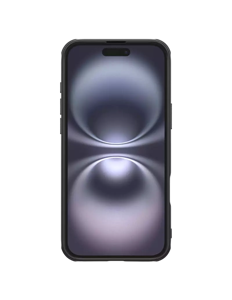 Husă Nillkin iPhone 16 - Super Frosted Shield Pro Magnetic, Negru