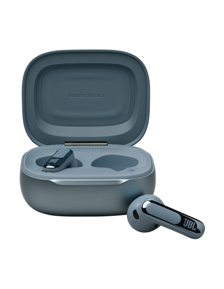 Căști JBL LIVE Flex 3, Albastru