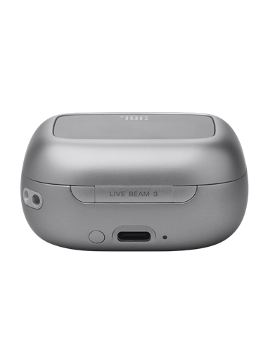 Căști JBL LIVE Beam 3, Argintiu