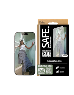 Sticlă de protecție PanzerGlass SAFE. UWF for iPhone 16 Pro, Transparent 2